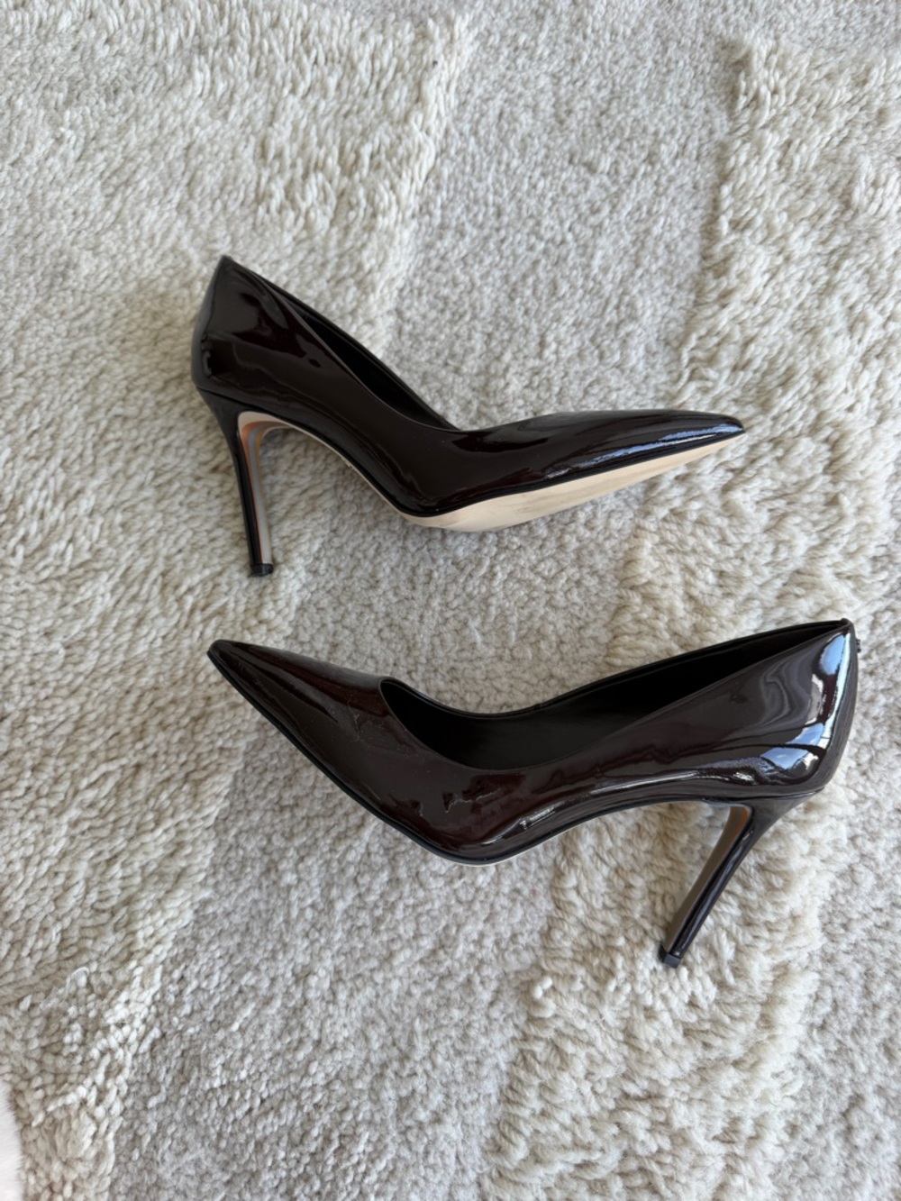 Sam Edelman Pointed Patent Pumps - Hazel Pointed Toe Pump - Picture 9 of 9